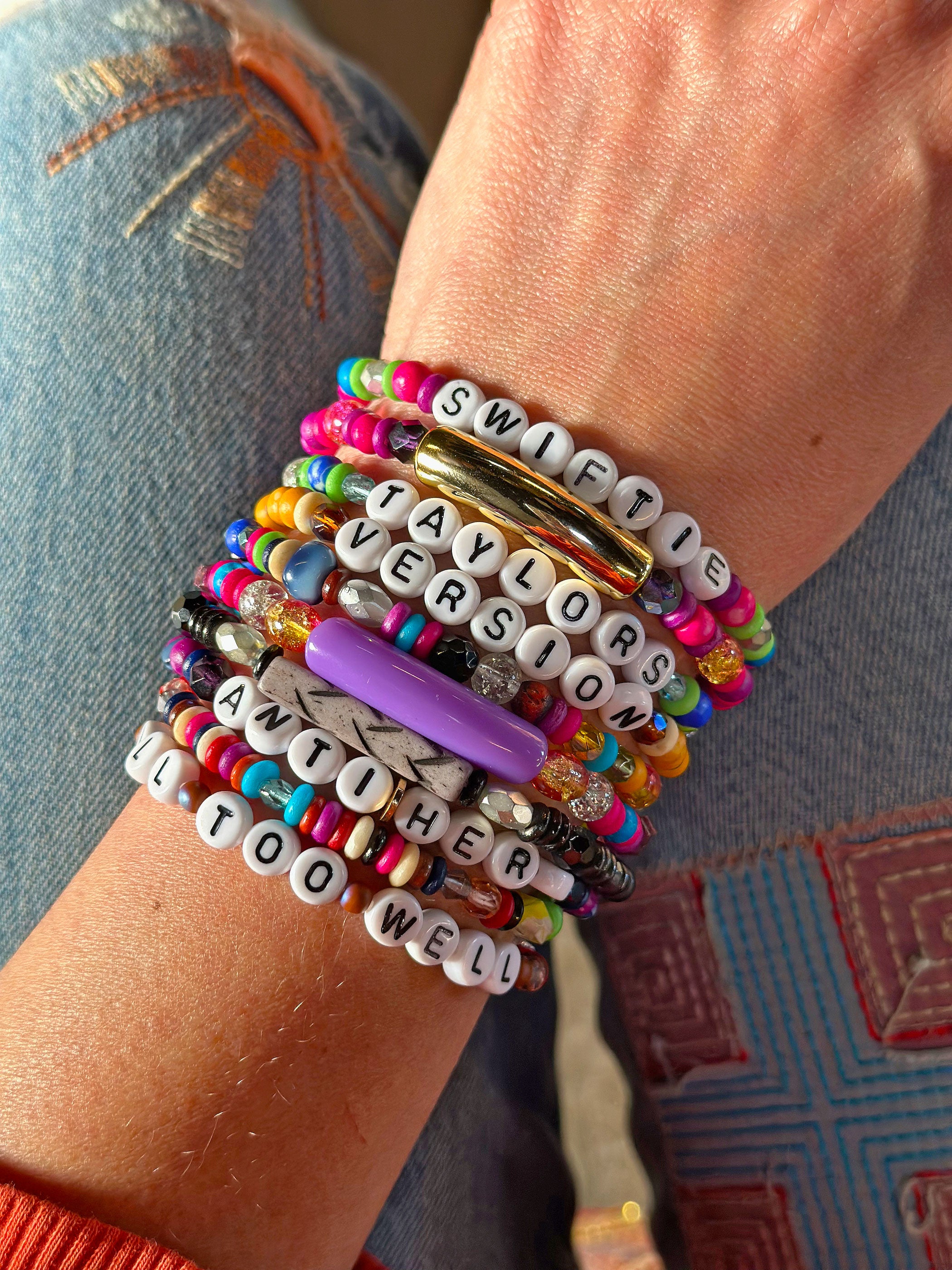 beaded friendship bracelets DIY - see kate sew