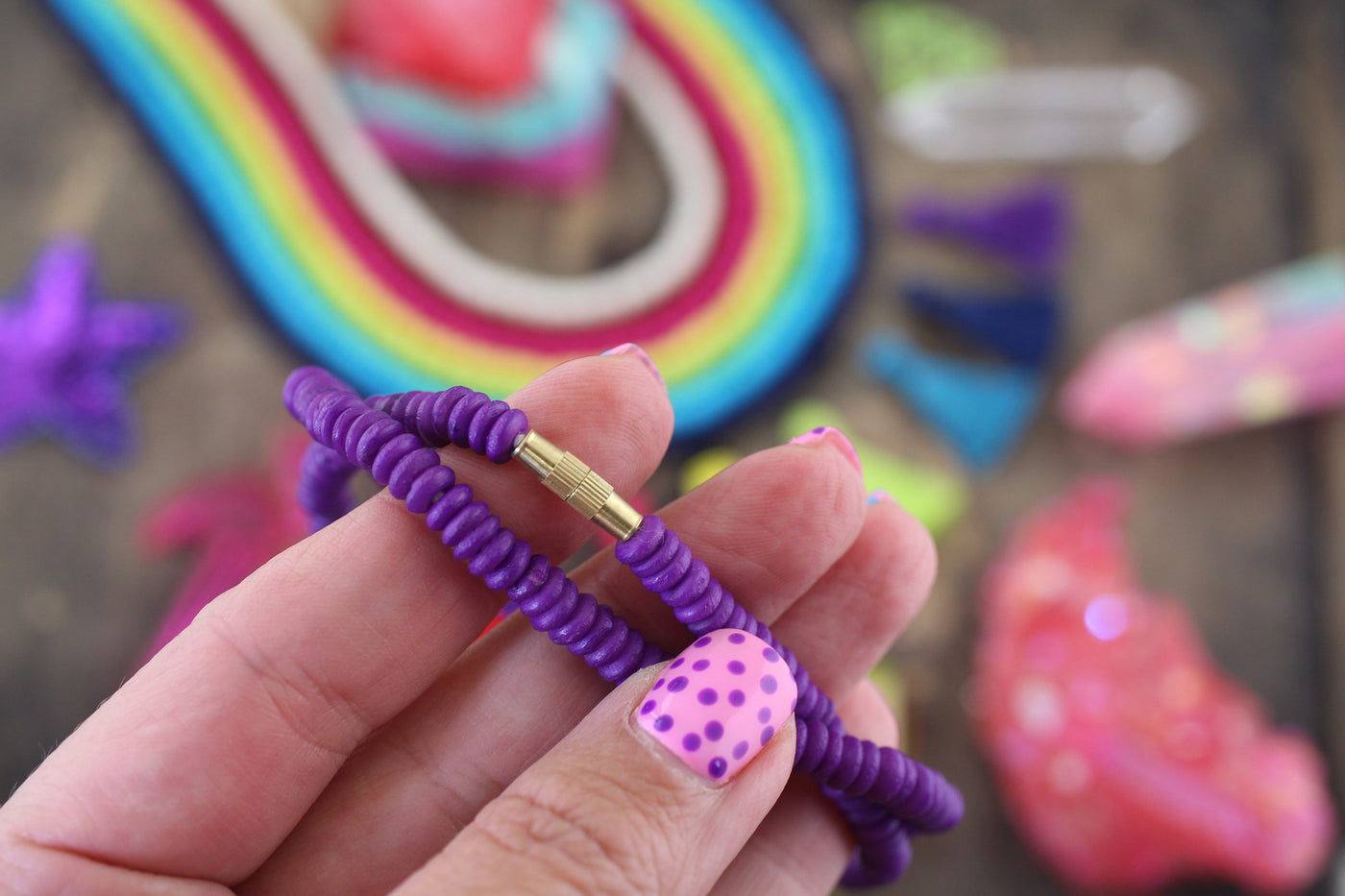Bone Beads: Choose 8 Colors, Rondelle Bead Necklace, 5x2mm, 240+