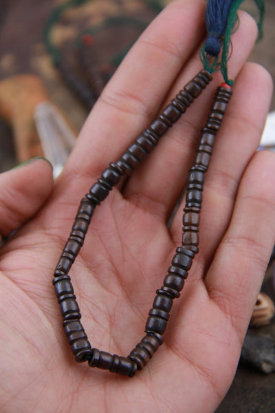 Double Stacked Roller Barrel: Carved Bone Beads, 6x13mm, 16 Pieces - ShopWomanShopsWorld.com. Bone Beads, Tassels, Pom Poms, African Beads.