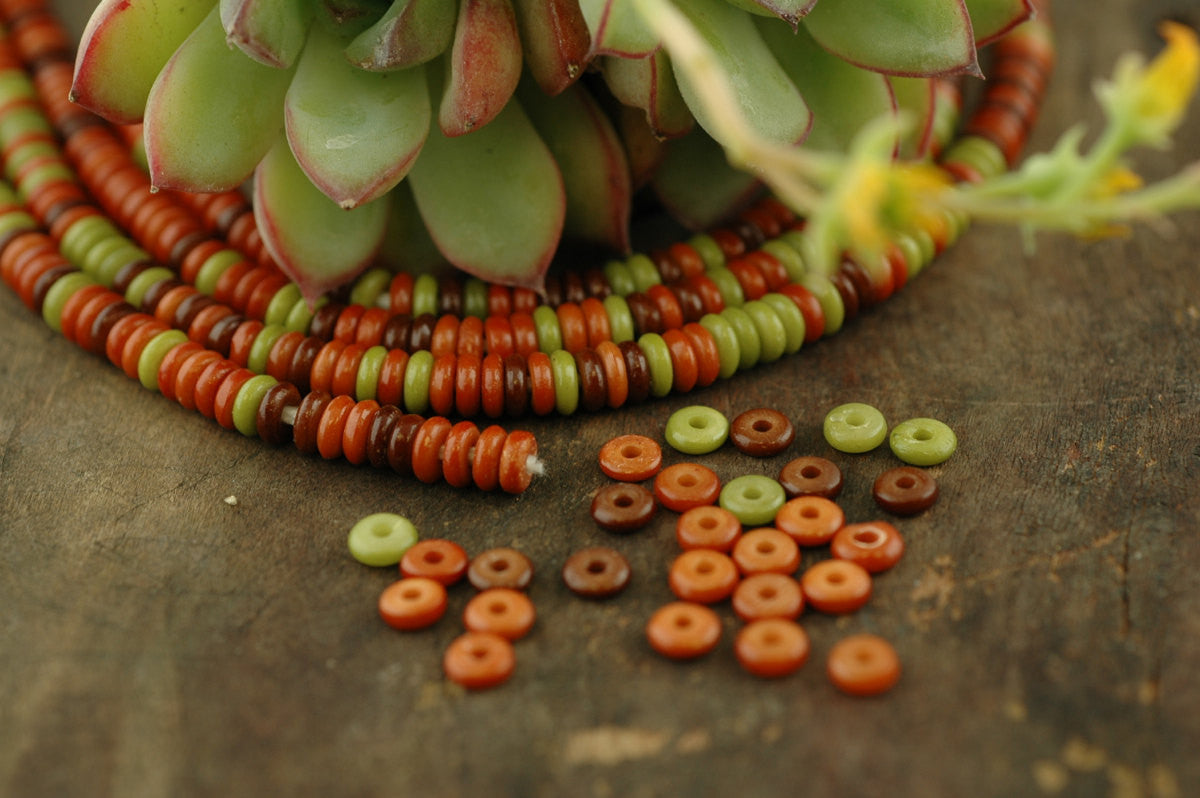 WomanShopsWorld Tassels, Pom Poms, Bone Beads, African Beads