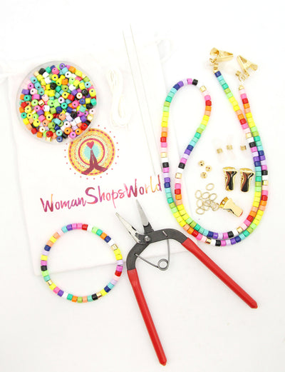 How to Make a Beaded Mask Necklace Chain or Sunglass Strap
