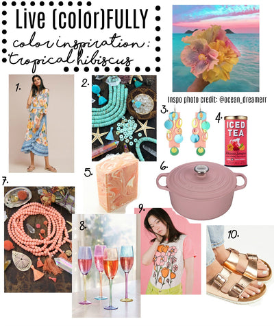 Live (color)FULLY Color Inspiration: Tropical Hibiscus