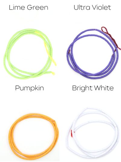 4mm Vinyl Record Beads: Ghanaian Handmade Heishi Disc Spacers