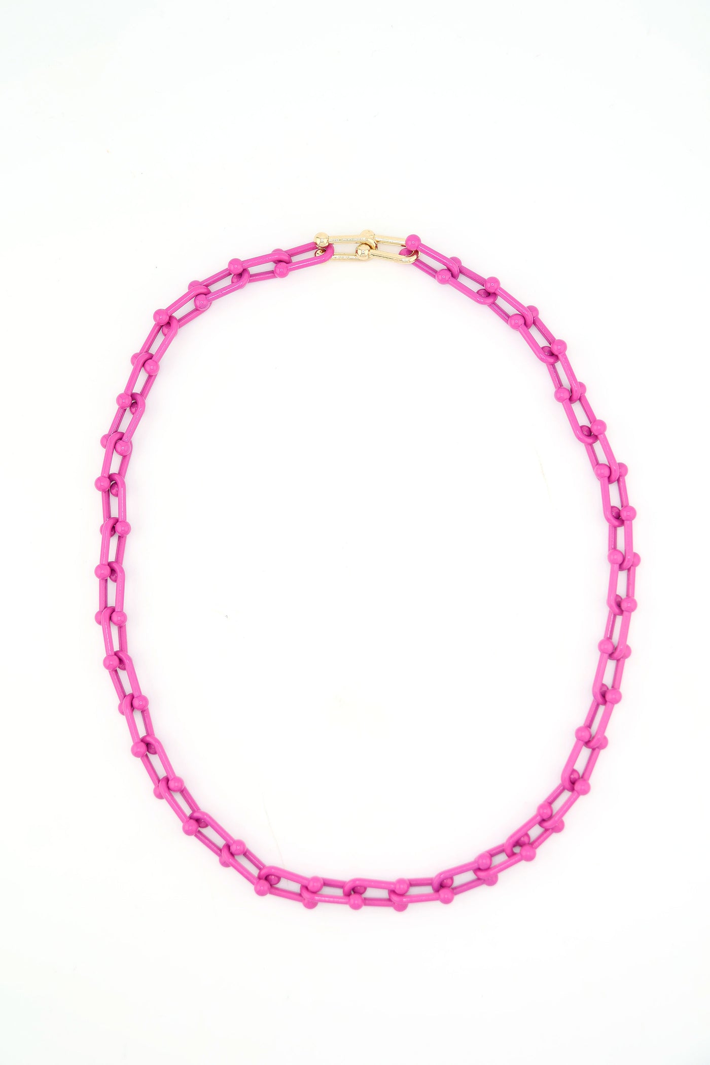 Pop Chain Necklace, Assorted Colors, 18"