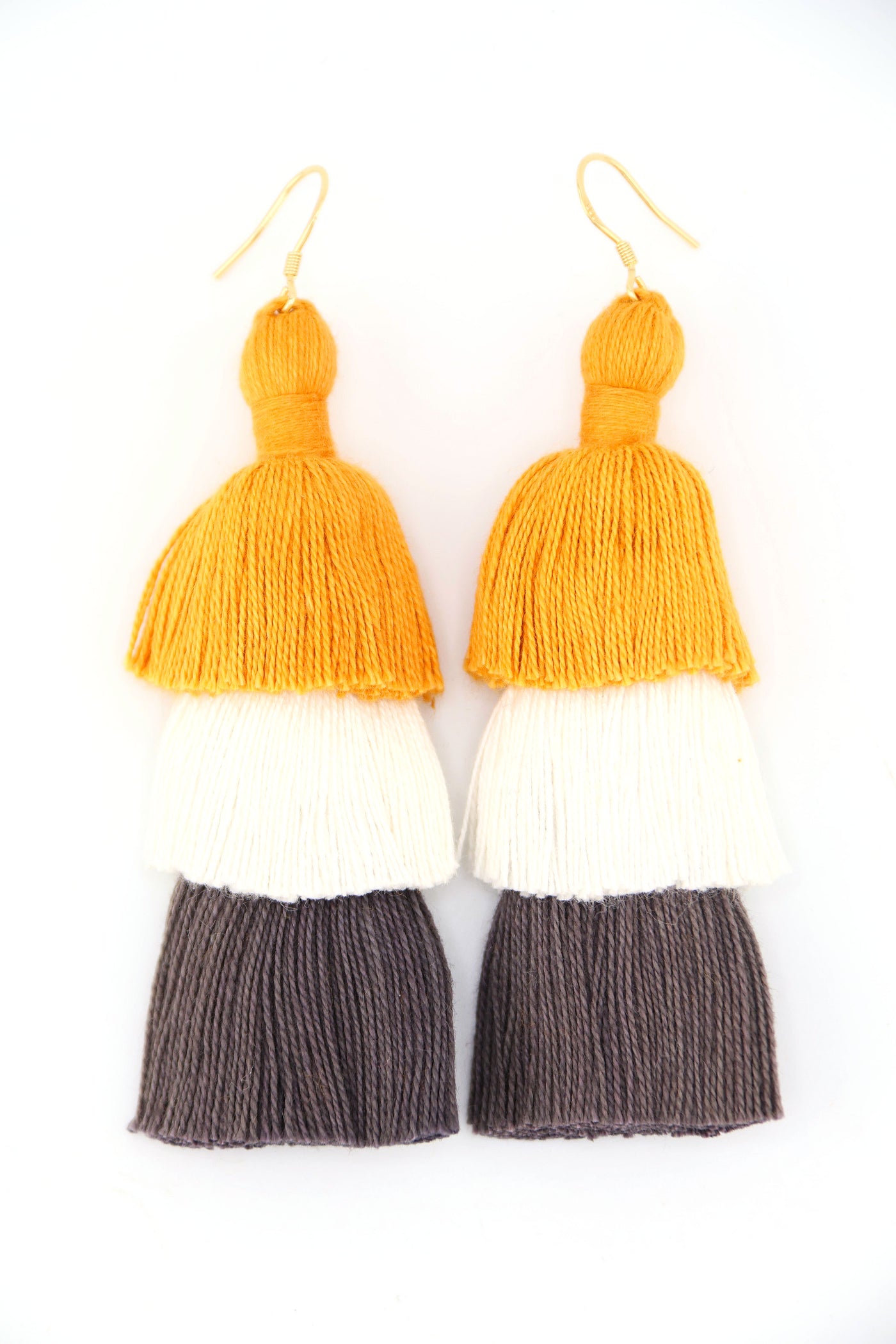 Texas Longhorns Game Day Tiered Tassel Earrings