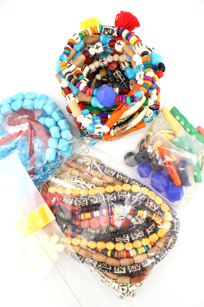 DIY Bracelet Kit designer quality, make your own bracelets with authentic beads