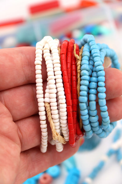 Sardine Girl Summer Jewelry Making Kit DIY Fisherman Aesthetic Jewelry Get hooked on the most joyfully nostalgic kit of the season 💙🐟