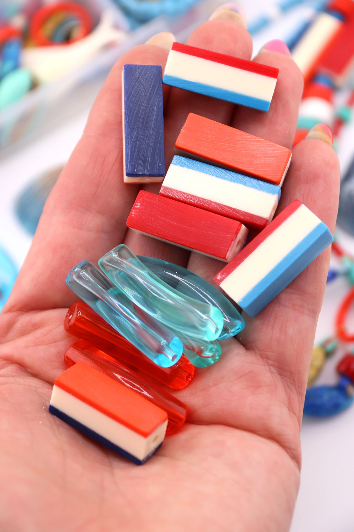 Sardine Girl Summer Jewelry Making Kit DIY Fisherman Aesthetic Jewelry Get hooked on the most joyfully nostalgic kit of the season 💙🐟