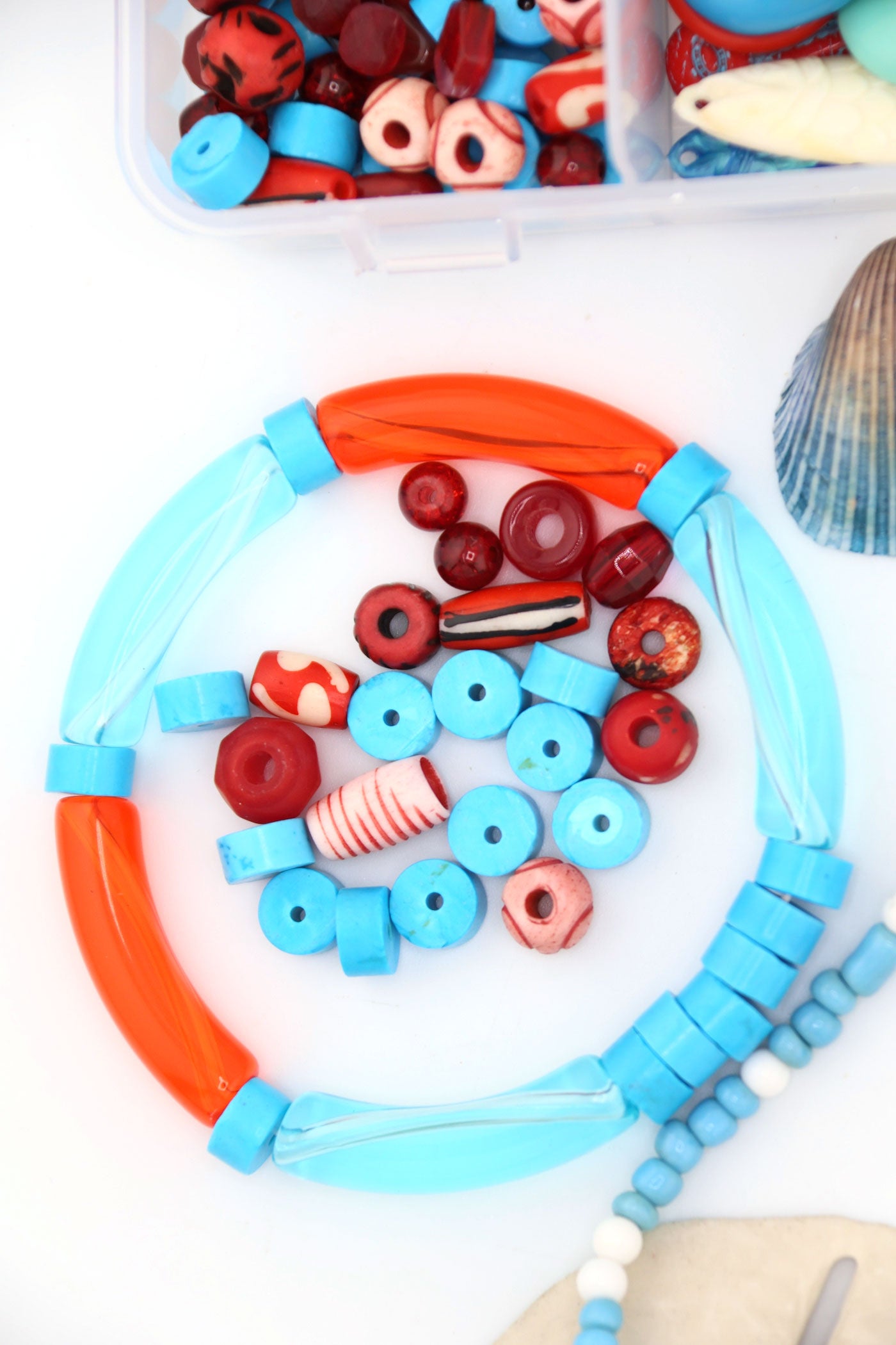 Sardine Girl Summer Jewelry Making Kit DIY Fisherman Aesthetic Jewelry Get hooked on the most joyfully nostalgic kit of the season 💙🐟