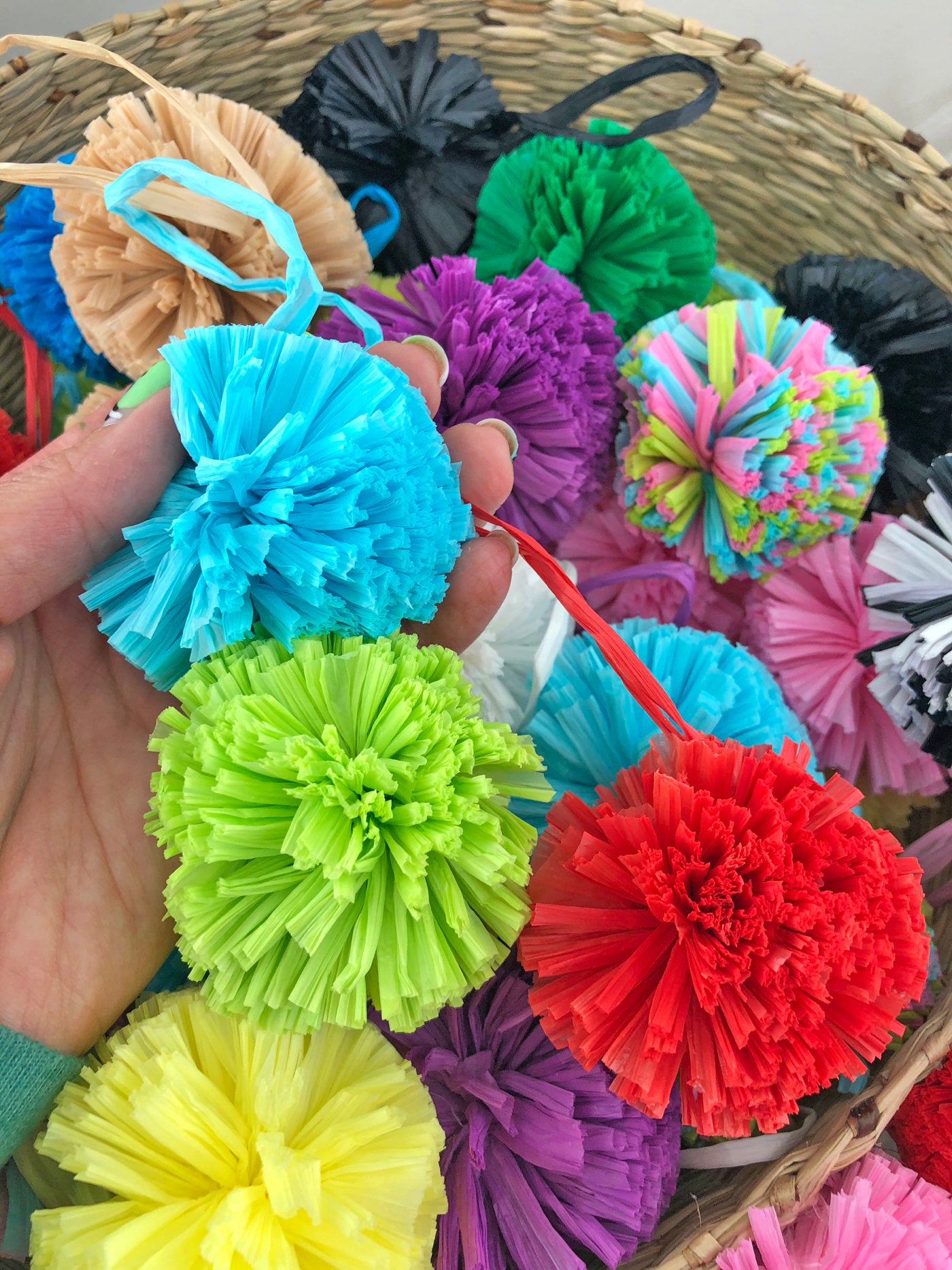 Large Pom Poms for Creative Projects
