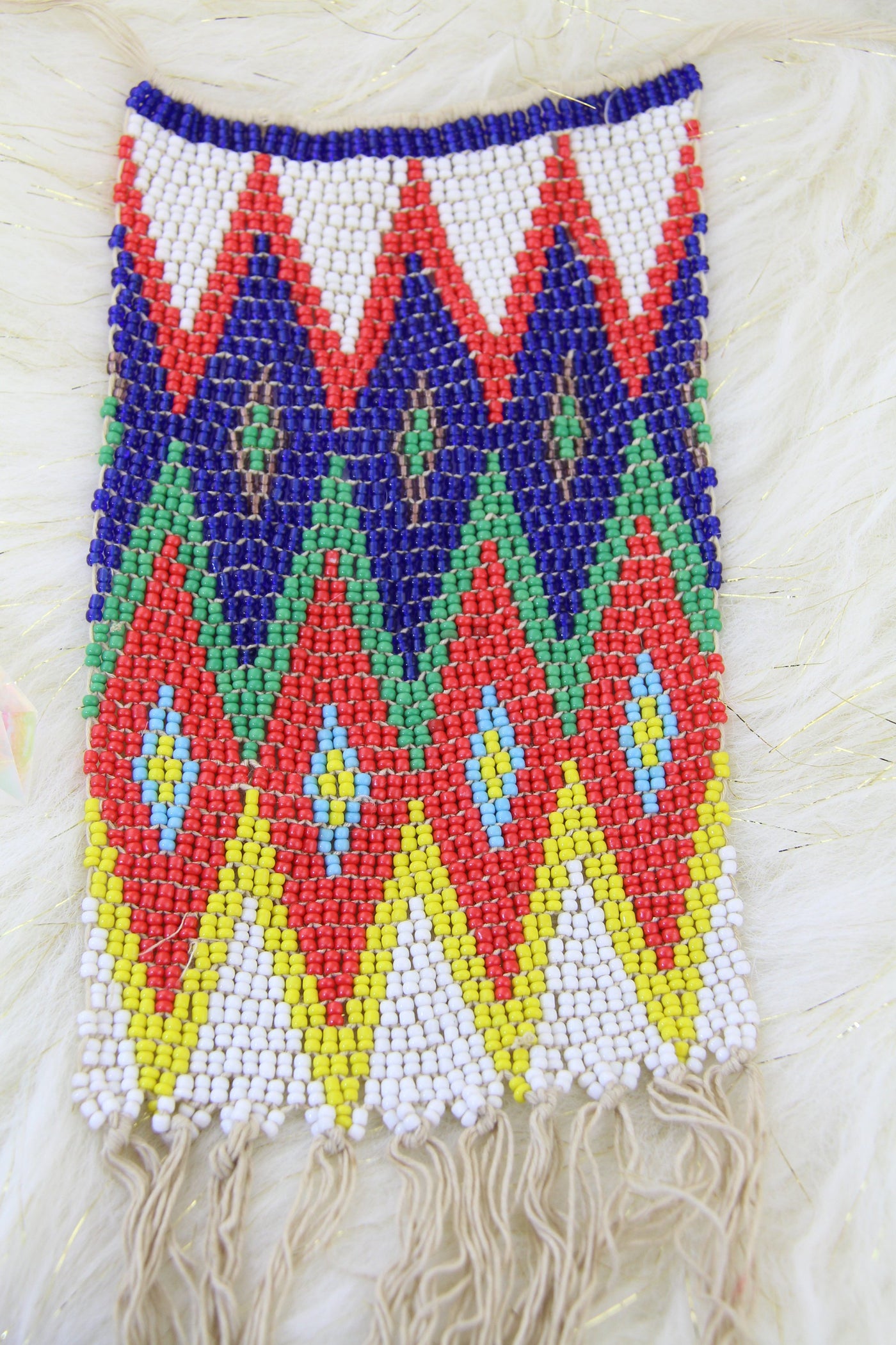 Fulani, Kirdi Beaded Apron, Cache Sexe Loincloth from Cameroon, Wall Hanging, African Home Decor