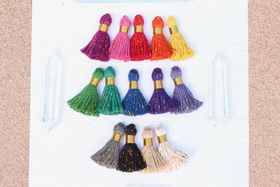 Colorful Tassels for jewelry 