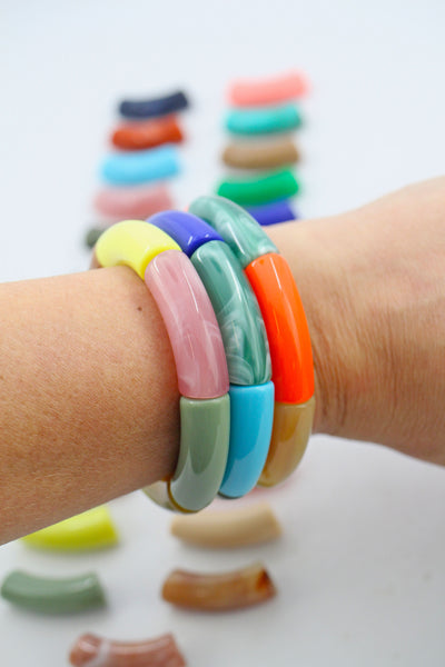 DIY - How to make Rainbow Loom Bracelet with your fingers - EASY TUTORIAL -  Friendship Bracelet - YouTube