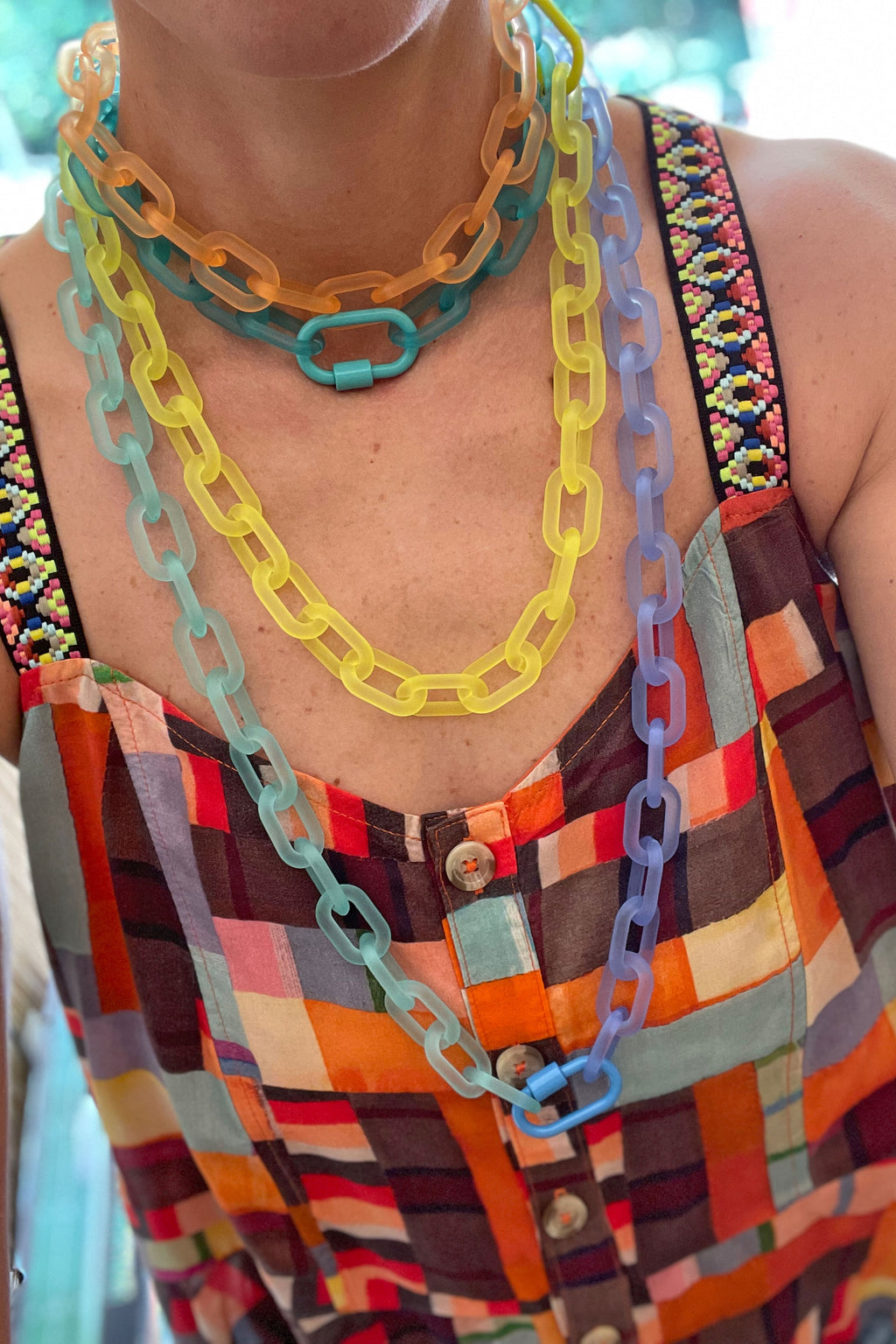 16+ Color Beaded Necklaces