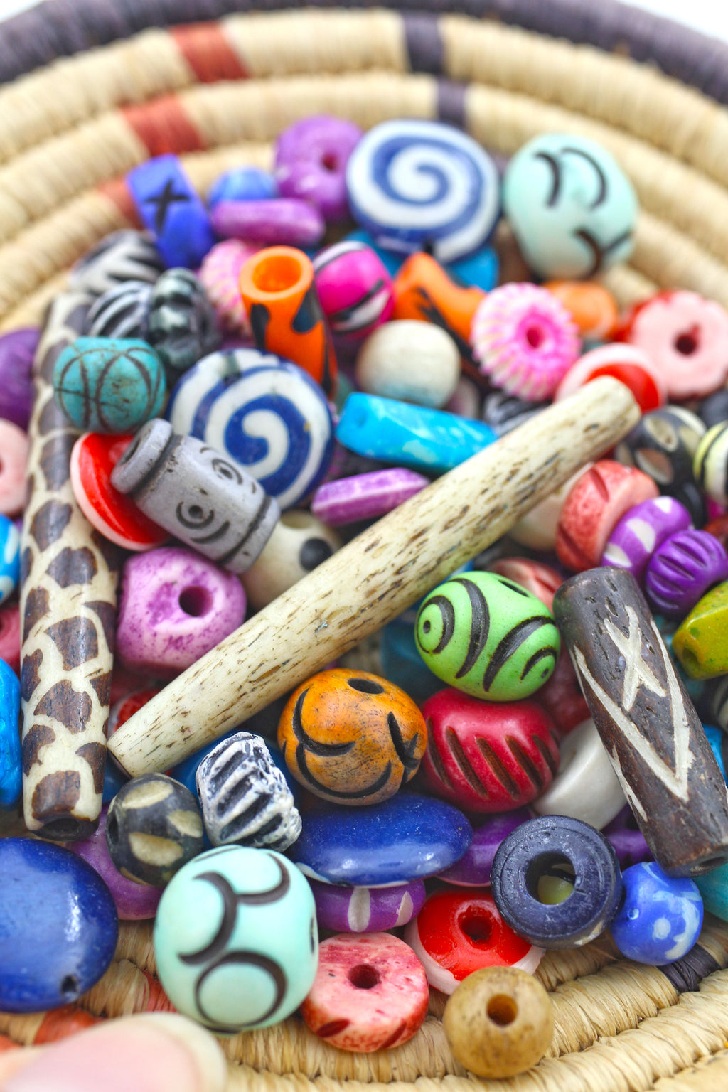 Bright Creations 80 Pcs Unfinished Wood Beads And Wooden Rings For Macrame,  Diy Arts & Crafts Supplies, Teal : Target