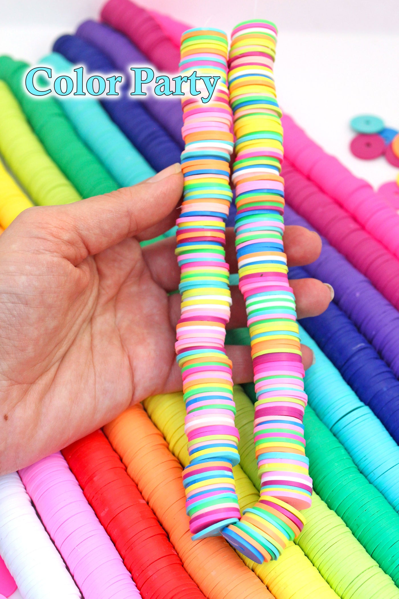 Kandi Beads Rainbow Beads For Bracelets Making Kit Colors Kandi Beads And  Letter Beads Plastic Rainbow Beads A Easy Install - AliExpress