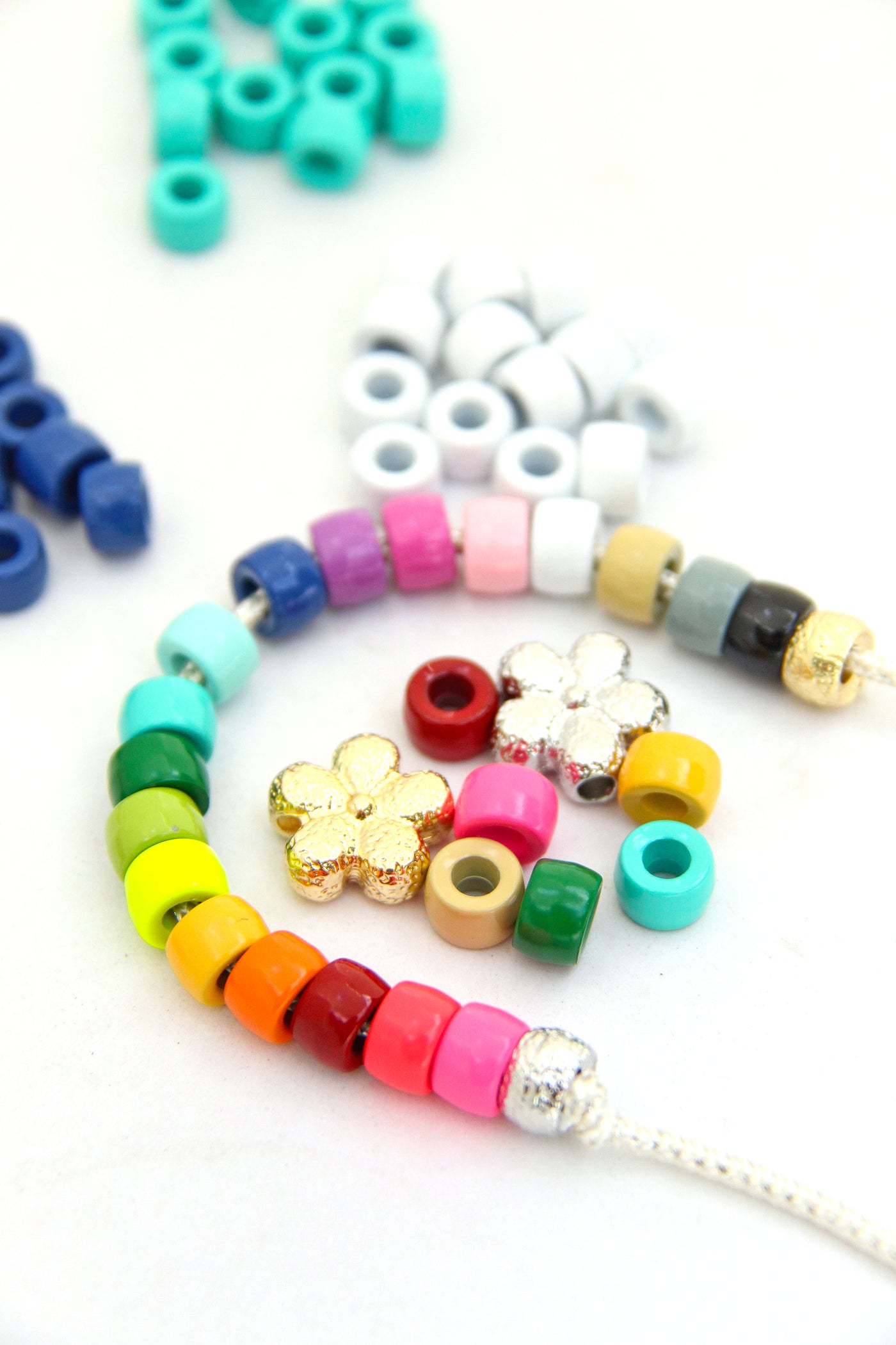 Large Hole Beads, Big Beads for Tie-On Bracelets