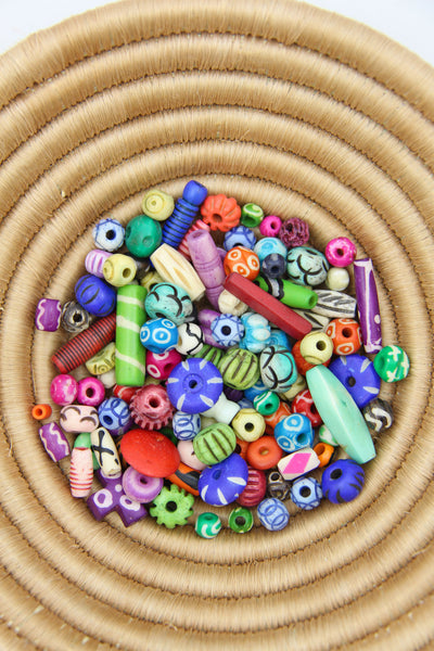 Beads are a beautiful way to decorate your home. Like jewelry for your living space.