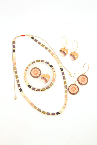 Inclusivity Jewelry Collection: Skin Colors of the World Necklace, to promote inclusivity