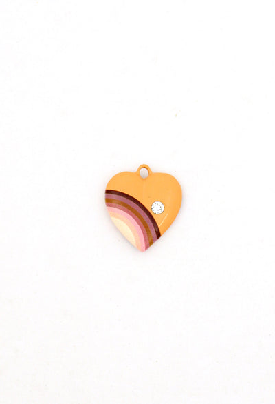 Inclusivity Jewelry Collection: Skin Colors of the World Heart Charm