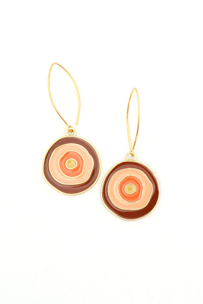 Inclusivity Jewelry Collection: Skin Colors of the World Evil Eye Earrings