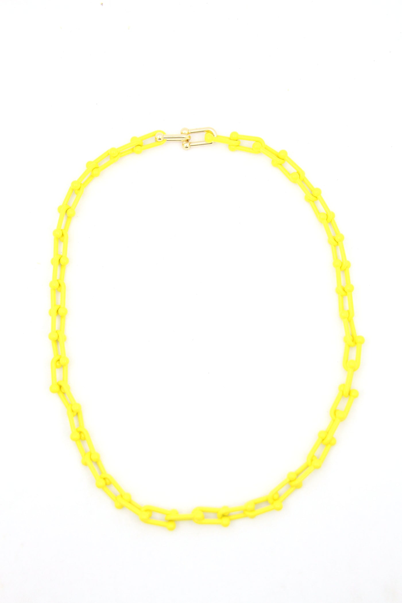 Pop Chain Necklace, Assorted Colors, 18"