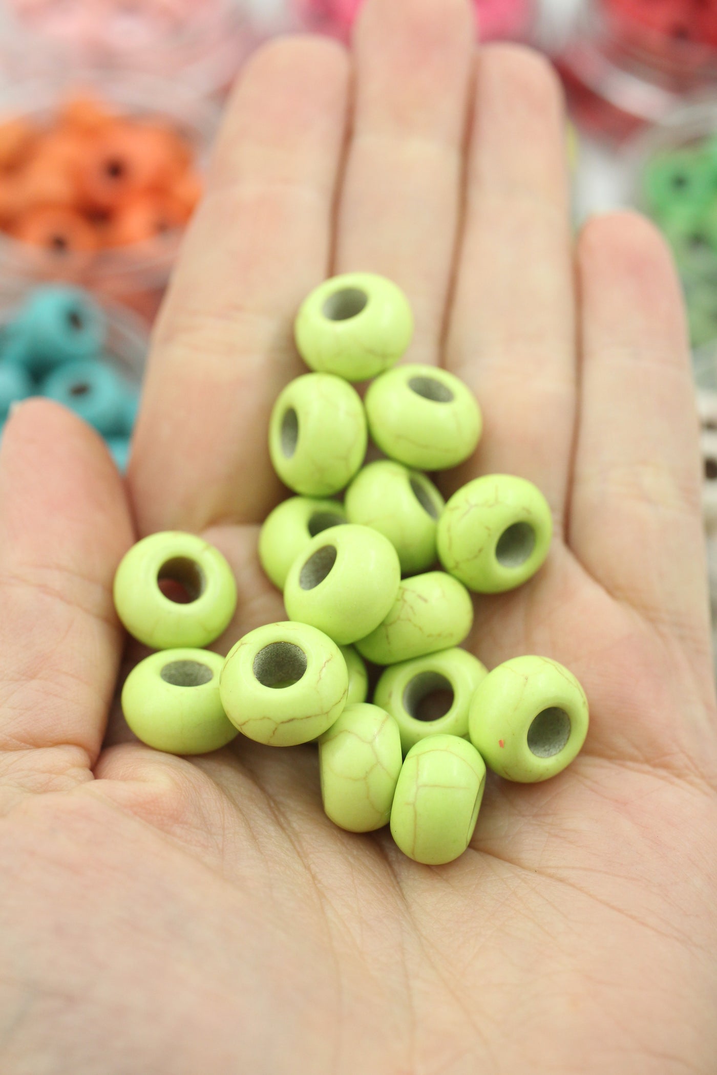 Forte Beads Lime Green