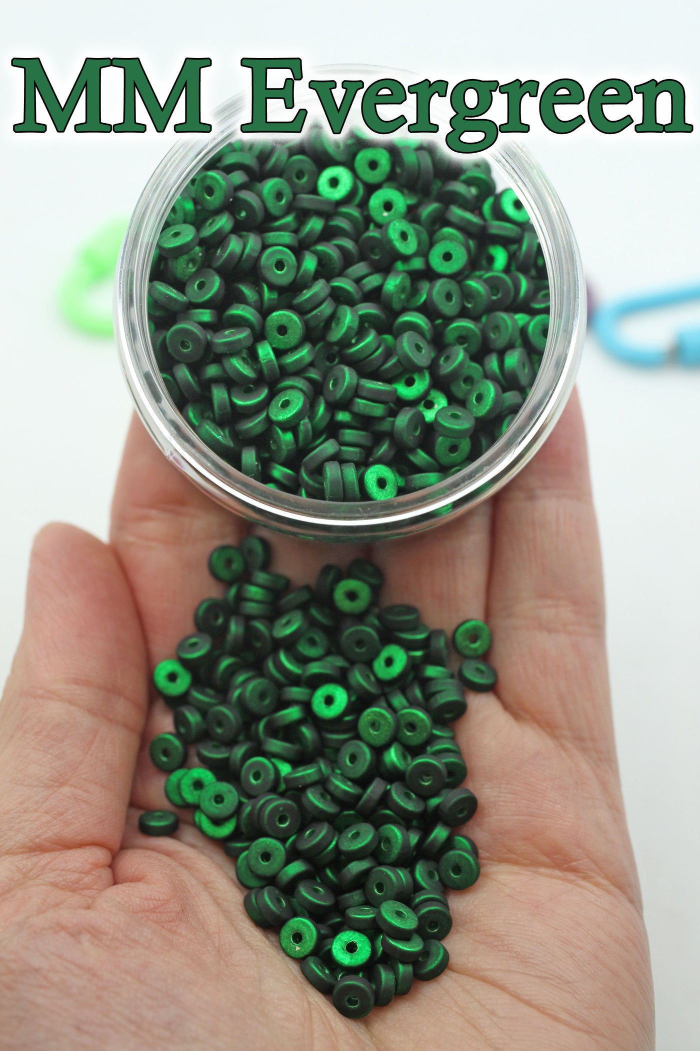 2mm Candy Disc Enamel Heishi Beads, for Tubular Stretch Bracelets