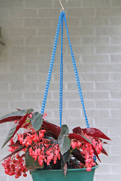 French Blue Hanging Basket Chain