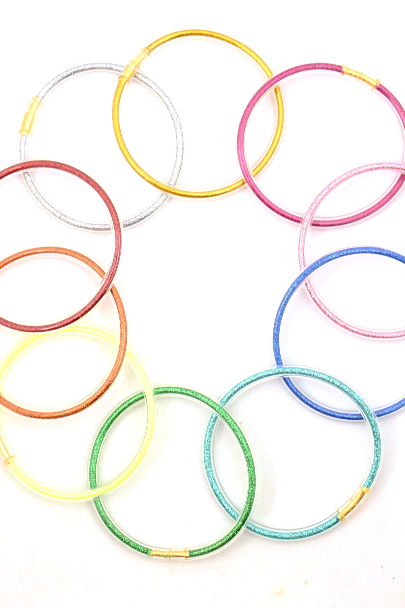 Waterproof rainbow bracelets for summer