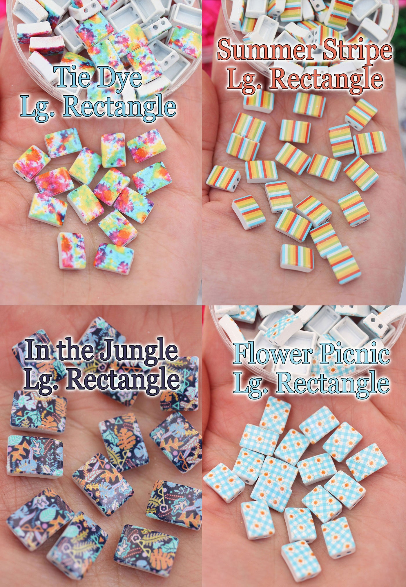 Customized Tile Bead Word Bracelet DIY Kit, Beaded Name Bracelet Kit