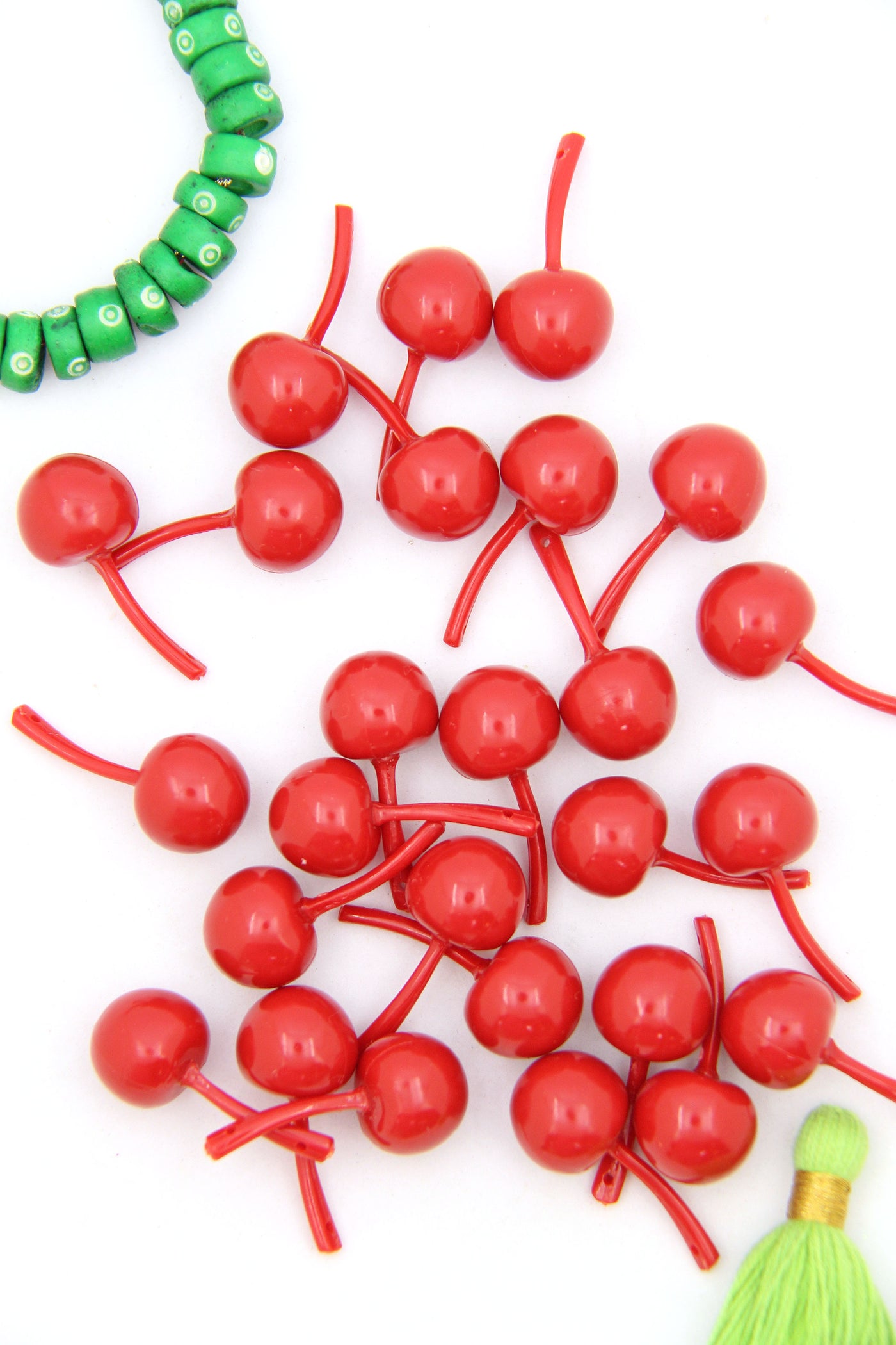These sweet red cherries are incredibly delicious to look at! They will add a kitschy vibe 