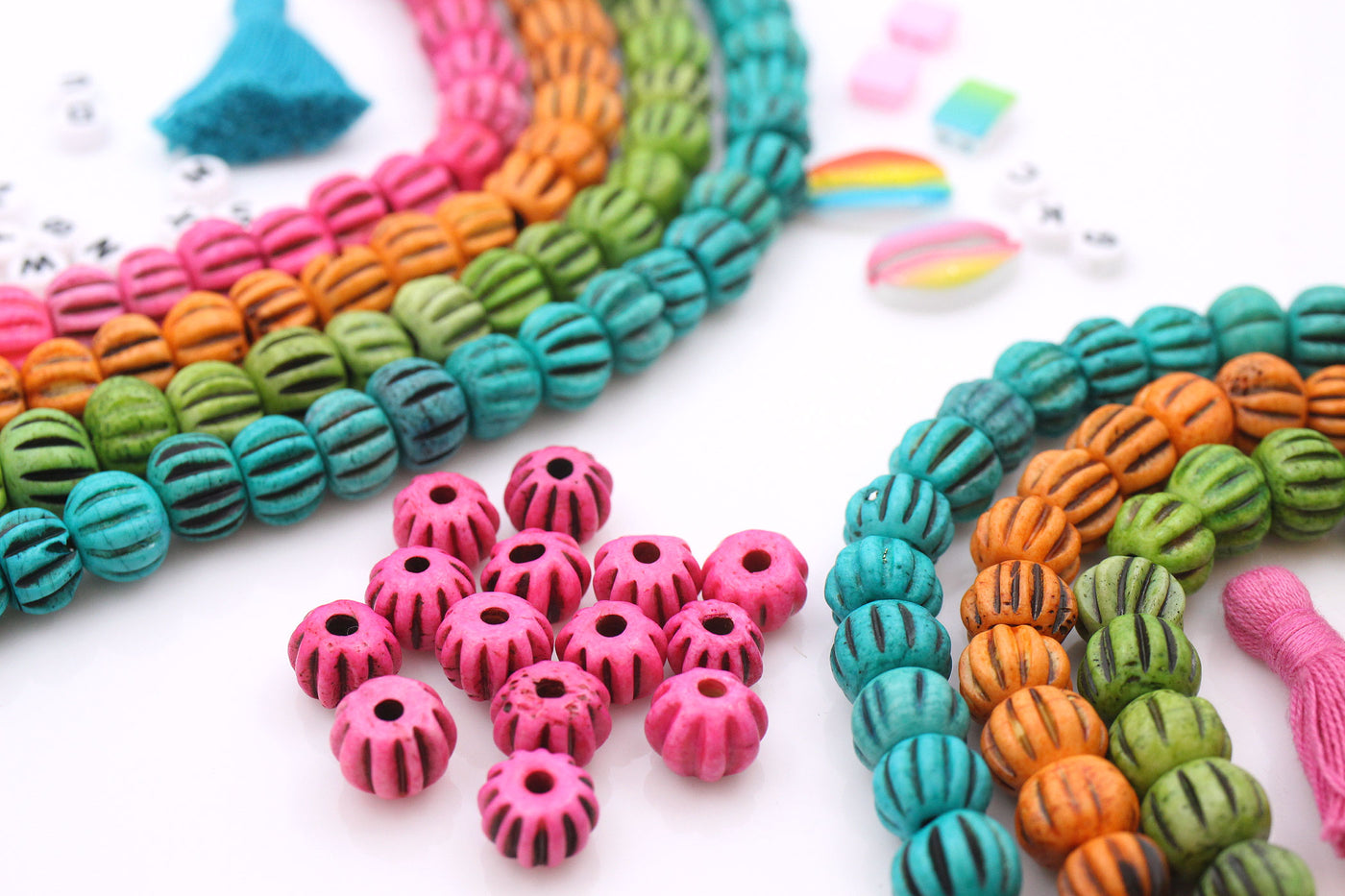 Colorful beads for DIY Jewelry 