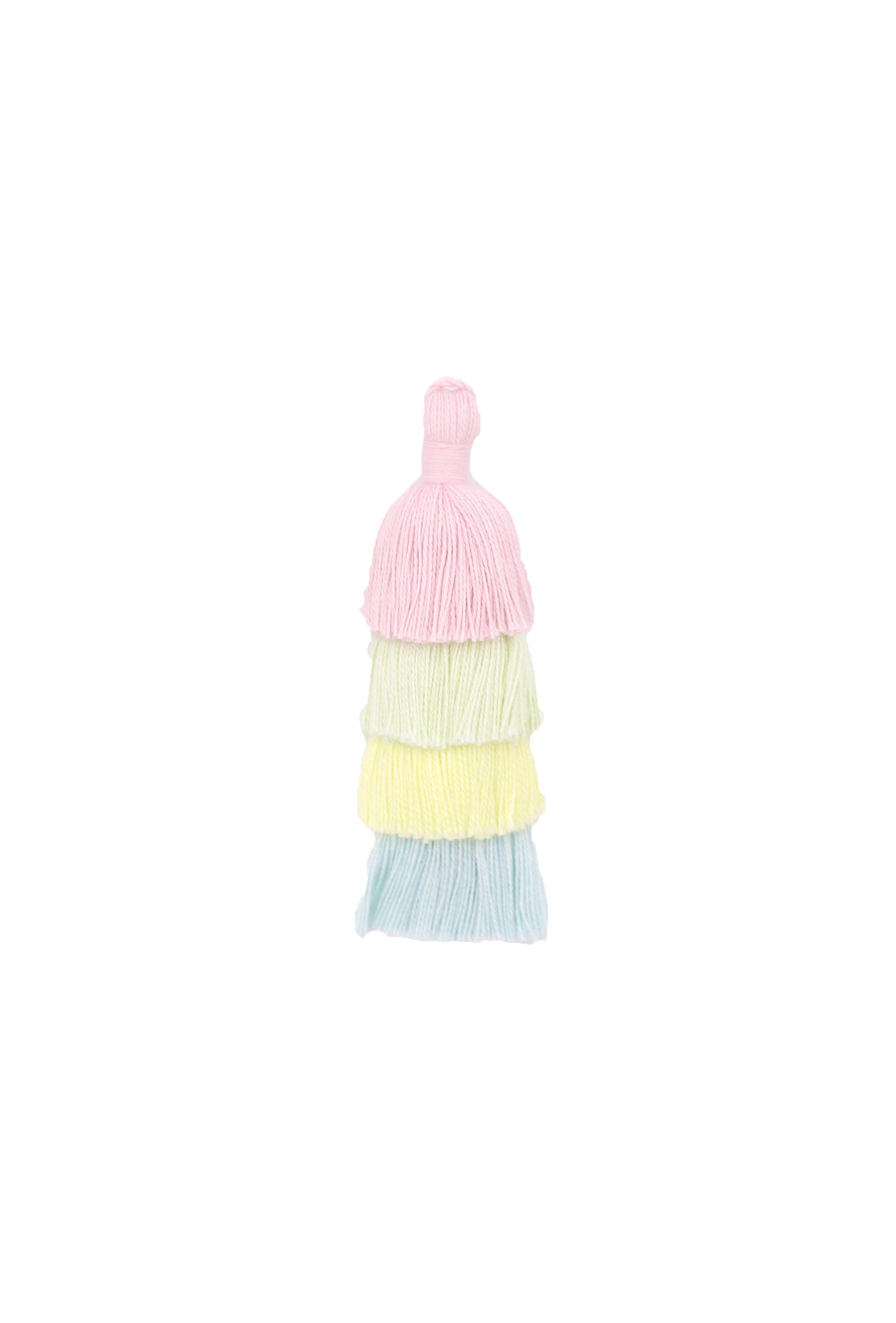 Spring Tiered Tassels, 4 Layered Pendant, Ready to Wear Earrings
