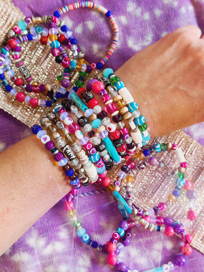 Deluxe Swiftie Friendship Bracelet Kit: Bamboo Beads, Make Jonas Brothers Friendship Bracelets