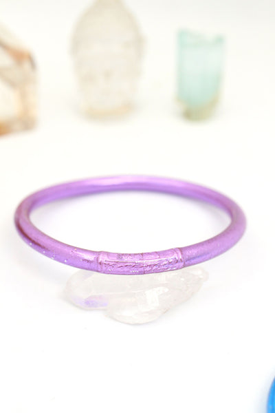 Temple Rushes, Mantra Bangle for Luck, Prayer Bracelets from Thailand