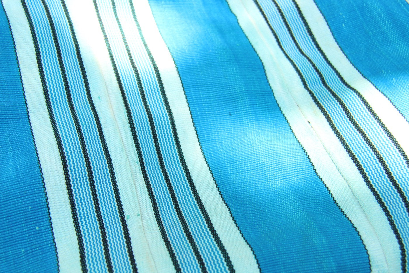Blue Stripes - DIY Upholstery Materials