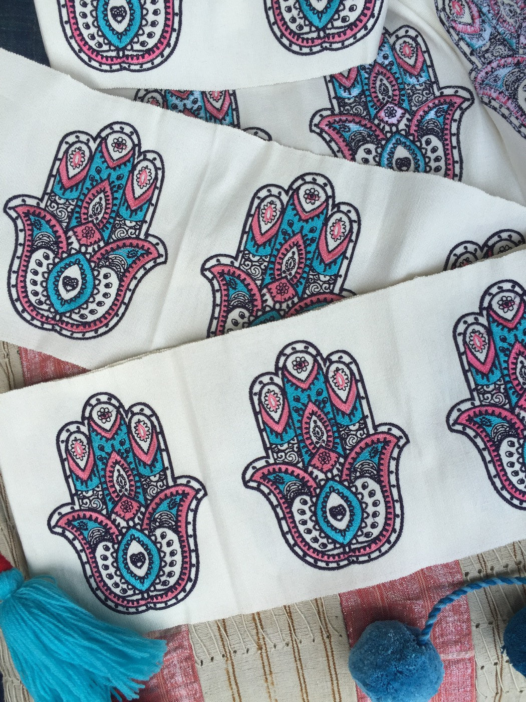 Hamsa Embroidery Pattern