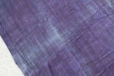 Indigo Sea: Solid Blue Handmade Cloth from Burkina Faso, 66" x 97" - ShopWomanShopsWorld.com. Bone Beads, Tassels, Pom Poms, African Beads.